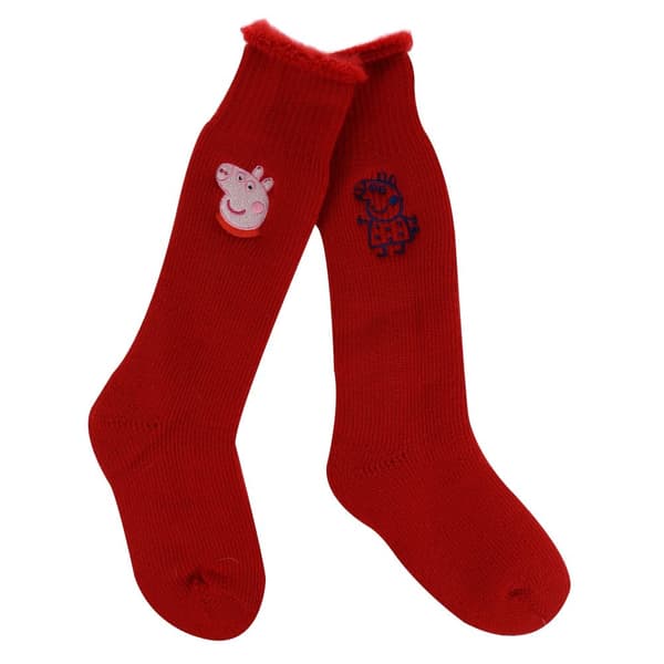 Regatta Childrens/Kids Peppa Pig Boot Socks (Pack of 2)