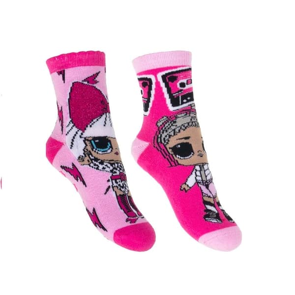 L.O.L. Surprise! strumpor 2-pack med halkskydd