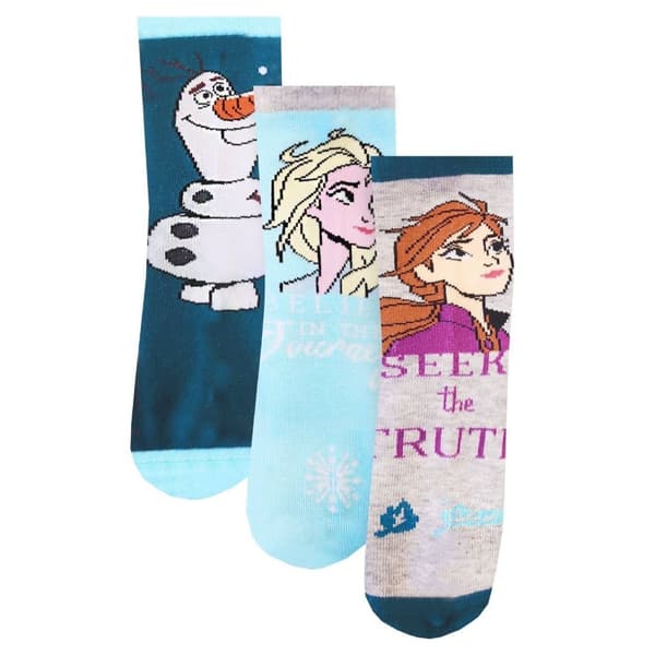 Frozen Girls Character Socks (Pack of 6)