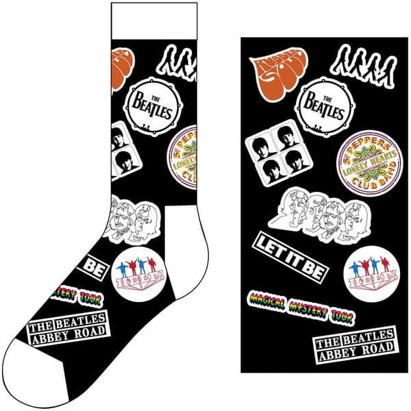 The Beatles Unisex Ankle Socks: Icons (UK Size 7 - 11)
