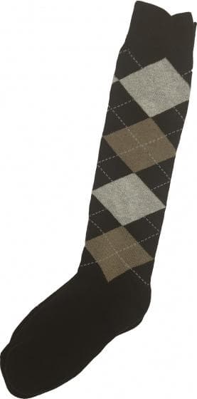 löparstrumpor Angy bomull brun/beige storlek S