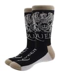Miniatyrbild 1 av 2: Queen Socks Crest and Band Logo Official Unisex Black (UK Size 7 - 11) UK Size 7-11