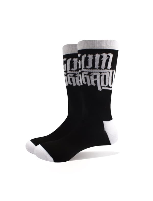 Eminem Unisex Socks Slim Shady Logo Official UK Size 7-11 Black UK Size 7-11