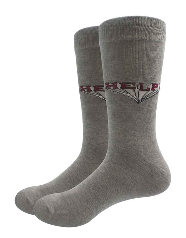 The Beatles Help! Comic Book Band Logo Official Unisex Grey Socks UK Size 7-11