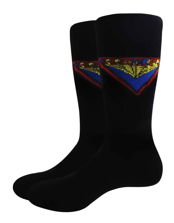 The Beatles Socks Help! Comic Book Band Logo Official Unisex Black UK Size 7-11 UK Size 7-11