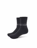 Miniatyrbild 4 av 4: The Beatles Revolver Band Logo Official Unisex Black Socks UK Size 7-11 UK Size 7-11