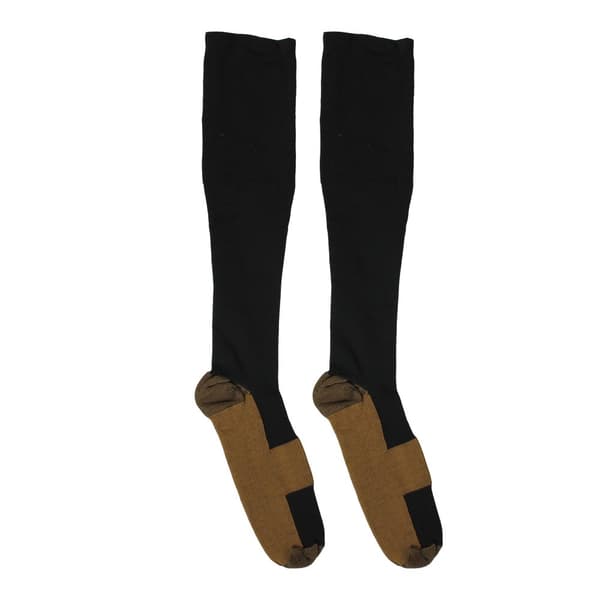 Wellys®GI-100290: Høje sokker med kobberfiber "Lette ben" - Små