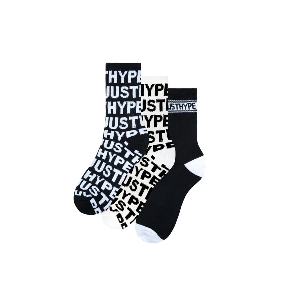 Hype Just Hype Crew Socks för barn/barn (3 st)