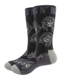 Miniatyrbild 1 av 2: Guns N' Roses Socks Skulls Monochrome Official Unisex Black UK Size 7 - 11 One size