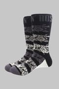 Miniatyrbild 2 av 2: Guns N' Roses Socks Monochrome Pistols Official Unisex Black UK Size 7 - 11 UK Size 7-11