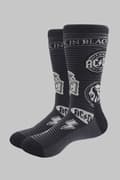 Miniatyrbild 2 av 2: AC/DC Socks Icons Band Logo Official Unisex Black (UK Size 7 - 11) UK Size 7-11