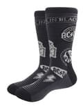 Miniatyrbild 1 av 2: AC/DC Socks Icons Band Logo Official Unisex Black (UK Size 7 - 11) UK Size 7-11