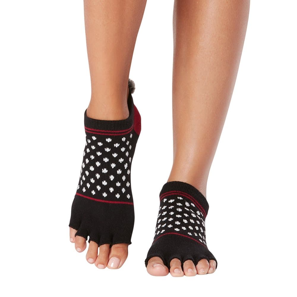 Toesox Kvinnor/Damer Gripped Half Toe Socks