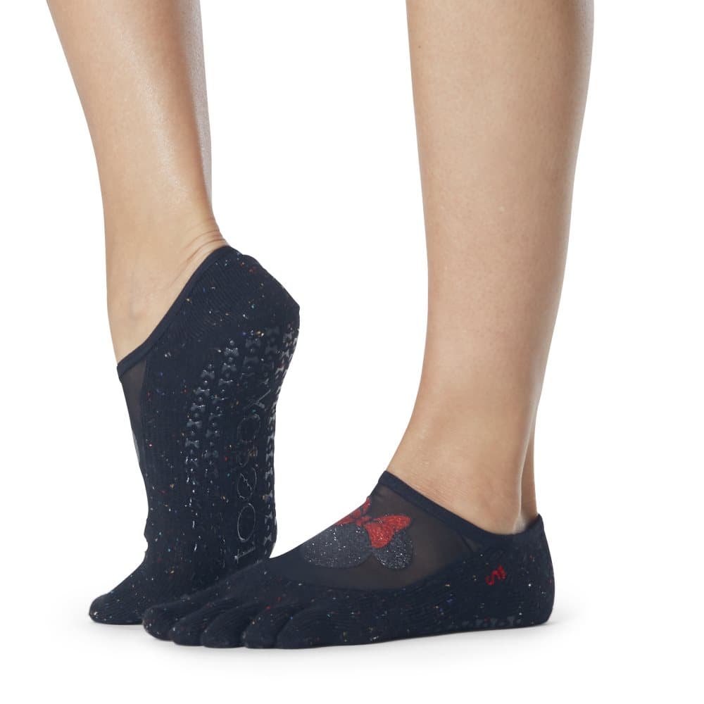Toesox Kvinnor/Damer Luna Confetti Minnie Mouse Disney tåstrumpor