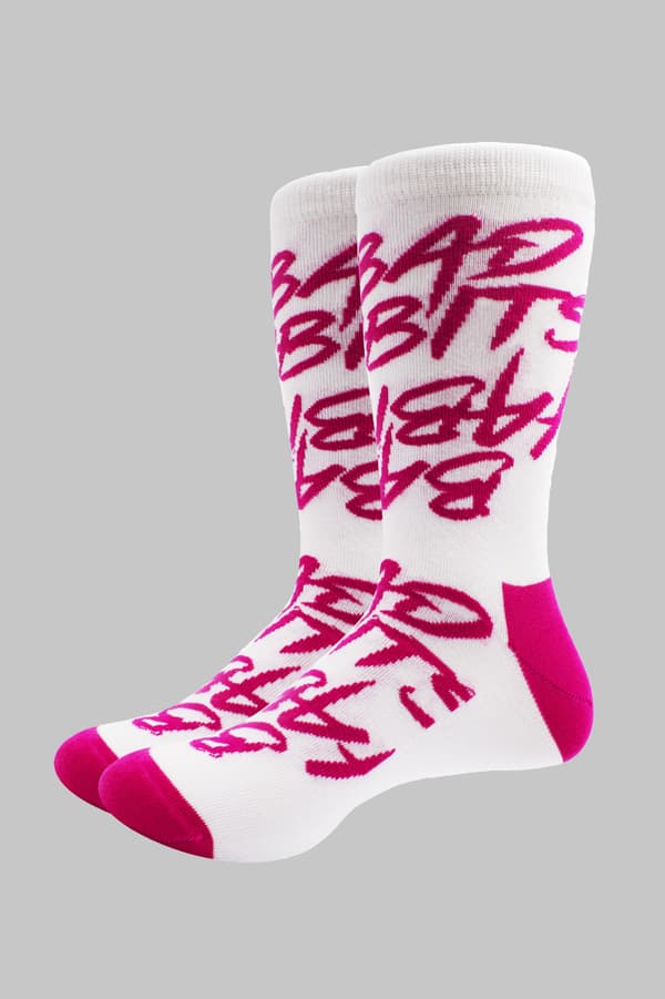 Ed Sheeran Socks Bad Habits Official Unisex White UK SIZE 7 - 11 UK Size 7-11