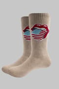 Miniatyrbild 2 av 2: Rolling Stones Socks US Tongue Official Unisex Tie-Dye effect UK SIZE 7.5 - 11.5 UK Size 7-11