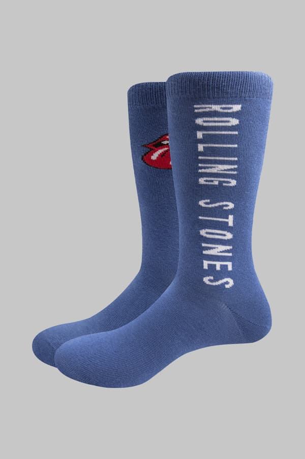 Rolling Stones Socks Vertical Tongue Official Tie-Dye effect UK SIZE 7.5 - 11.5 UK Size 7-11