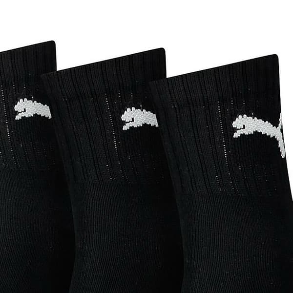 Puma Unisex Adult Lightweight Crew Socks (Pack of 3)