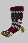 Miniatyrbild 2 av 2: Woodstock Ankle Socks Surround Yourself Official Unisex Navy Blue (UK SIZE 7-11) UK Size 7-11