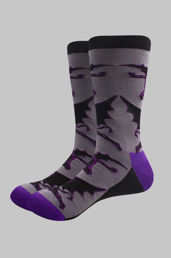 Black Sabbath Socks Demons Band Logo Official Unisex Black (UK SIZE 7-11) UK Size 7-11