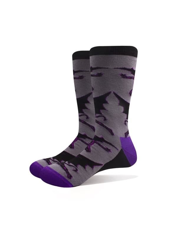 Black Sabbath Socks Demons Band Logo Official Unisex Black (UK SIZE 7-11) UK Size 7-11