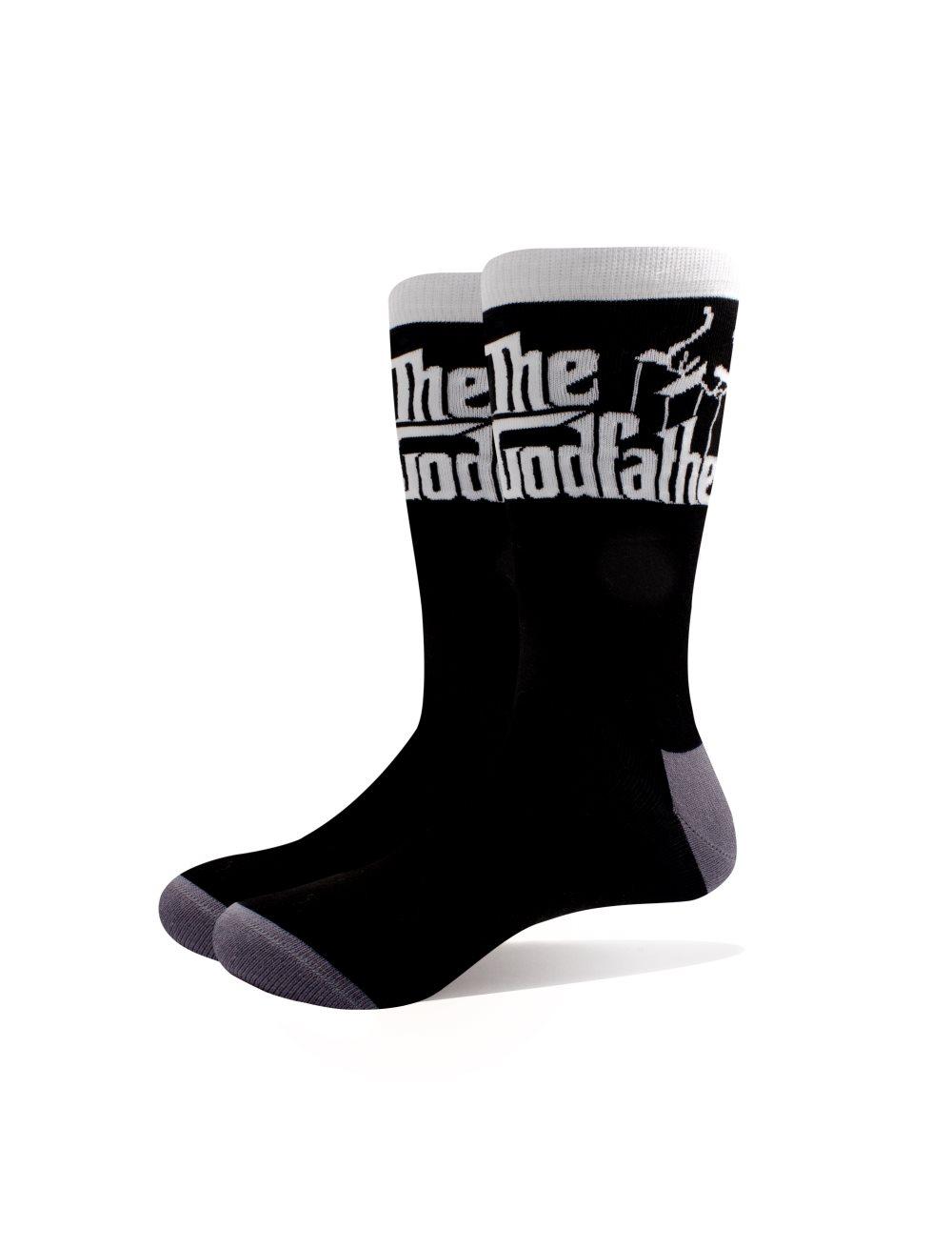 The Godfather Ankle Socks Logo White Official Mens Black (UK SIZE 7 - 11) UK Size 7-11