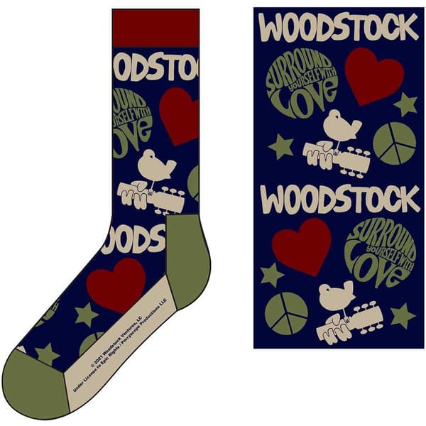 Woodstock Unisex Ankle Socks: Surround Yourself (UK Size 7 - 11)