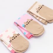 Pusheen Sæt med sokker til kvinder/damer (pakke med 3 stk.)