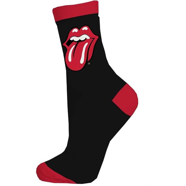 The Rolling Stones Unisex Ankle Socks: Classic Tongue (UK Size 7 - 11)
