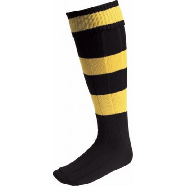 Carta Sport Mens Euro Socks Black/Amber 7 UK-11 UK