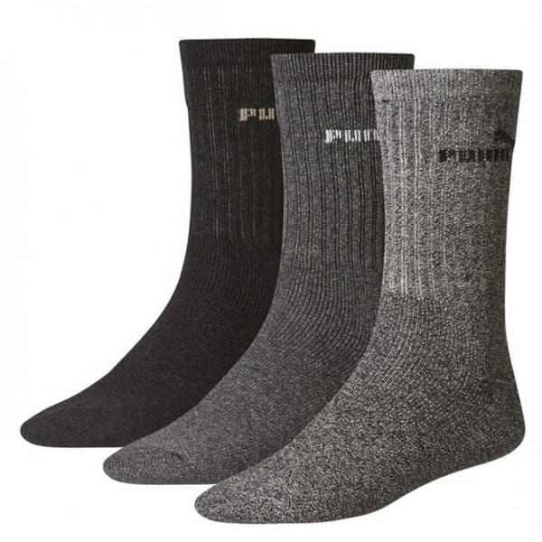 Puma Unisex Adults Crew Socks (Pack Of 3)