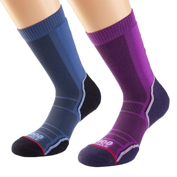 1000 Mile Kvinnor/Damer Trek Socks (2 st.)