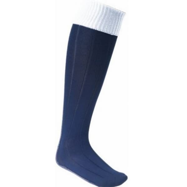 Euro Childrens/Kids Socks Navy/White 3 UK Child-6 UK Child