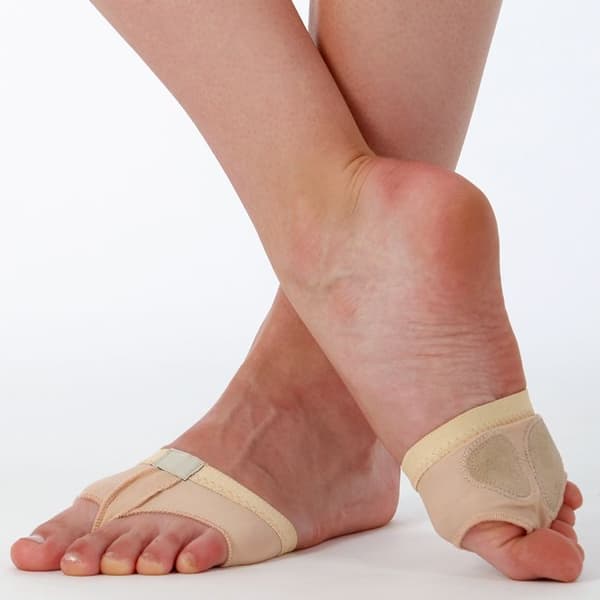 Silky Dance Dame/Damer Suede Dance Foot Thongs (pakke med 2)