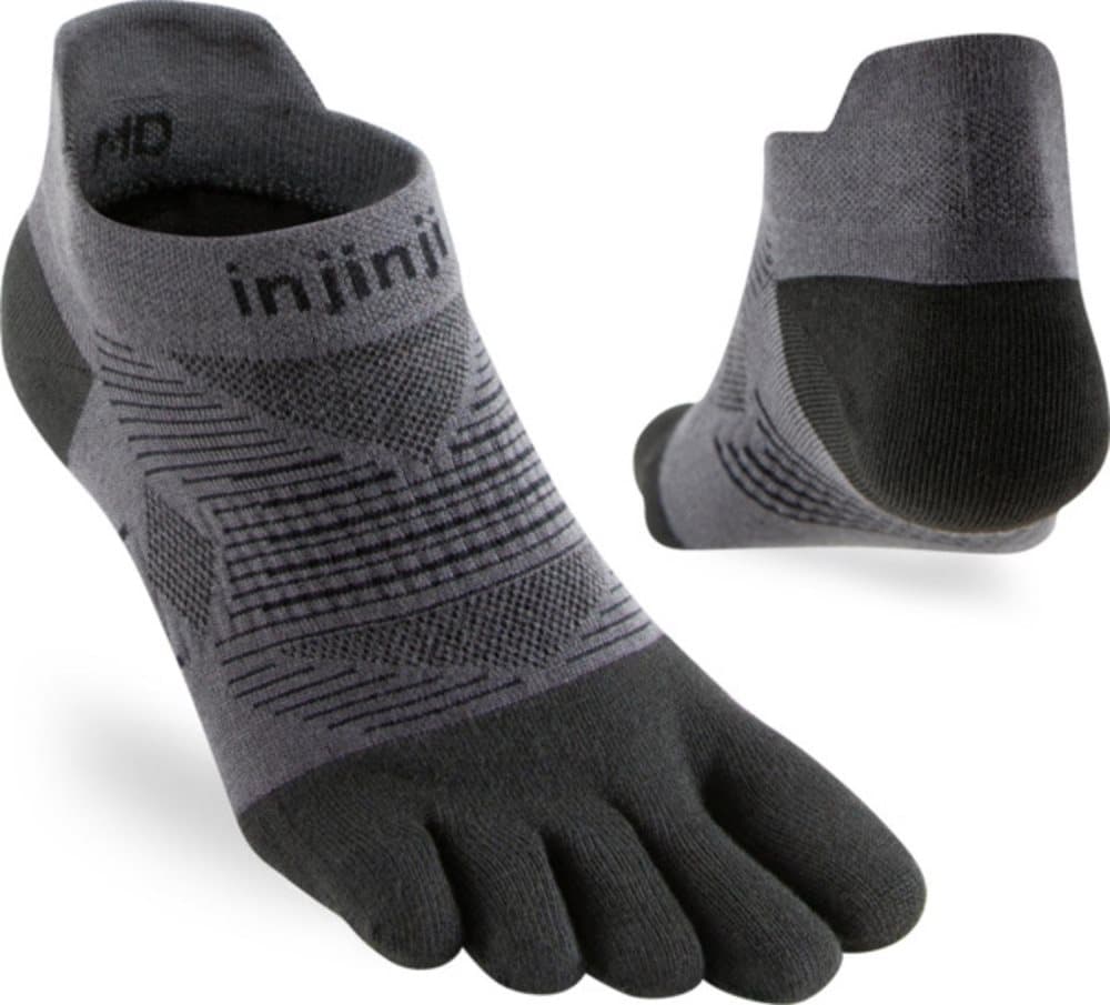 INJINJI RUN LIGHTWEIGHT NO-SHOW, tåstrumpor löpning