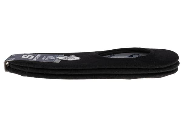 Skechers 3pk Mens Non Terry No Show S112219-BLK, Man, Strumpor, Svart