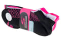 Miniatyrbillede 1 af 2: Skechers 3pk Womens 1/2 Terry Low Cut Socks S115103-BKPK, Kvinde, Sokker, Flerfarvet