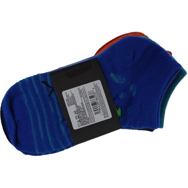Skechers 6pk Boys Non Terry Low Cut Socks S115172-RDMT, til Dreng, Sokker, Flerfarvet