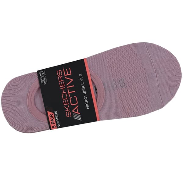 Skechers Girls 6pk Low Cut S115813-MULT, för Tjej, Strumpor, Flerfärgad Multicolour 31-34