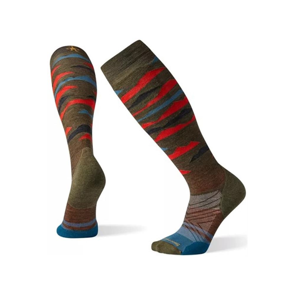 Smartwool PhD Ski Light Elite Pattern Military Olive (herr)