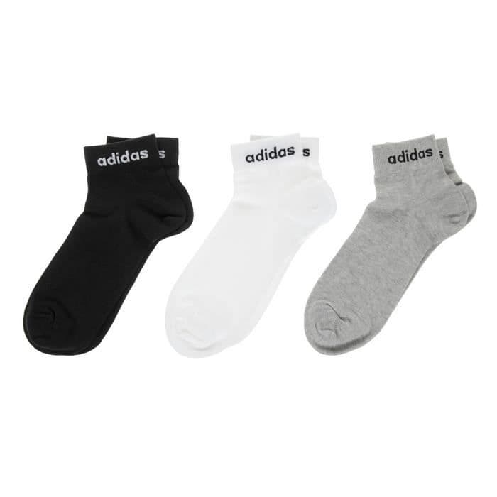 Sportstrumpor - ADIDAS - Unisex - Svart/Vit/Grå