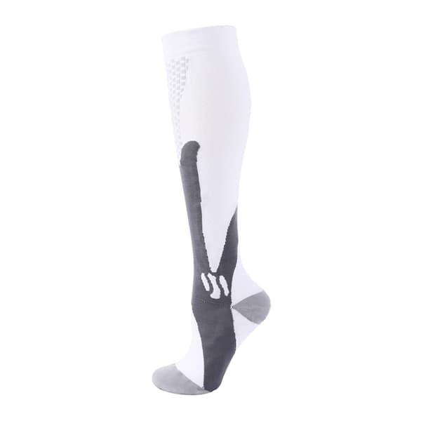 Kompressionsstrumpor Sport XL - Vit