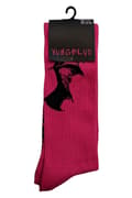 Miniatyrbild 3 av 4: Yungblud Socks Life on Mars Tour Official Unisex Pink Ankle (UK SIZE 7 - 11) UK Size 7-11