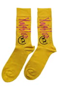 Miniatyrbild 2 av 4: Yungblud Socks VIP Logo Official Unisex Yellow Ankle (UK SIZE 7 - 11) UK Size 7-11
