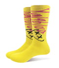 Miniatyrbild 1 av 4: Yungblud Socks VIP Logo Official Unisex Yellow Ankle (UK SIZE 7 - 11) UK Size 7-11