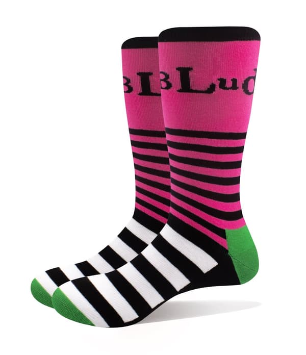 Yungblud Socks Logo and Stripes Official Unisex Black Ankle (UK SIZE 7 - 11) UK Size 7-11