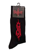 Miniatyrbild 3 av 4: Slipknot Socks Tribal S Official Unisex Black Ankle (UK SIZE 7 - 11) UK Size 7-11