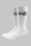 Miniatyrbild 4 av 4: The Jam Socks Classic Band Logo Official Unisex White Ankle (UK SIZE 7 - 11) UK Size 7-11