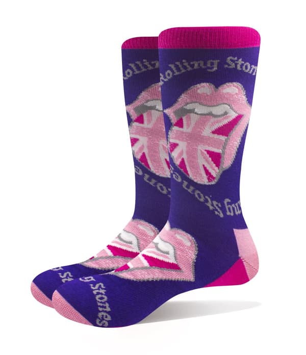 The Rolling Stones Ankle Socks UK Tongue Official Unisex Ankle UK SIZE 7 - 11 UK Size 7-11