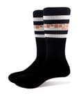 Miniatyrbild 1 av 3: The Spice Girls Socks UK Logo and Stripes Official Unisex Ankle (UK SIZE 7 - 11) UK Size 7-11
